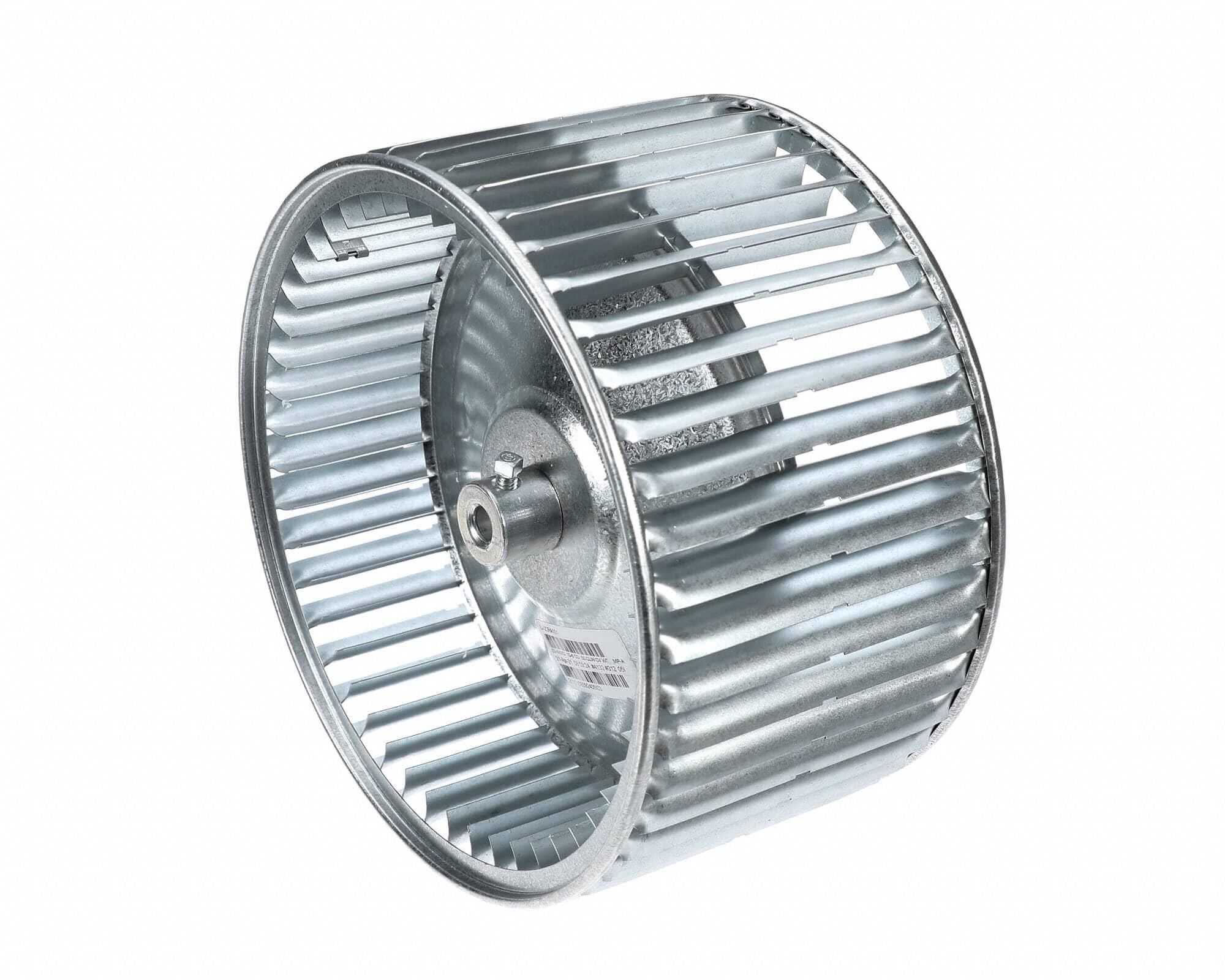 Blower Wheel: 11 1/8 in Dia, 6 in W, 1/2 in Bore (MPN LA22RA101). Key specifications — Manufacturer Part Number: LA22RA101; Brand: CARRIER; Compatible with Manufacturer Model Number: 310AAV024045AAJA; Compatible with Brand: Carrier; Product Type: Blower Wheel.
