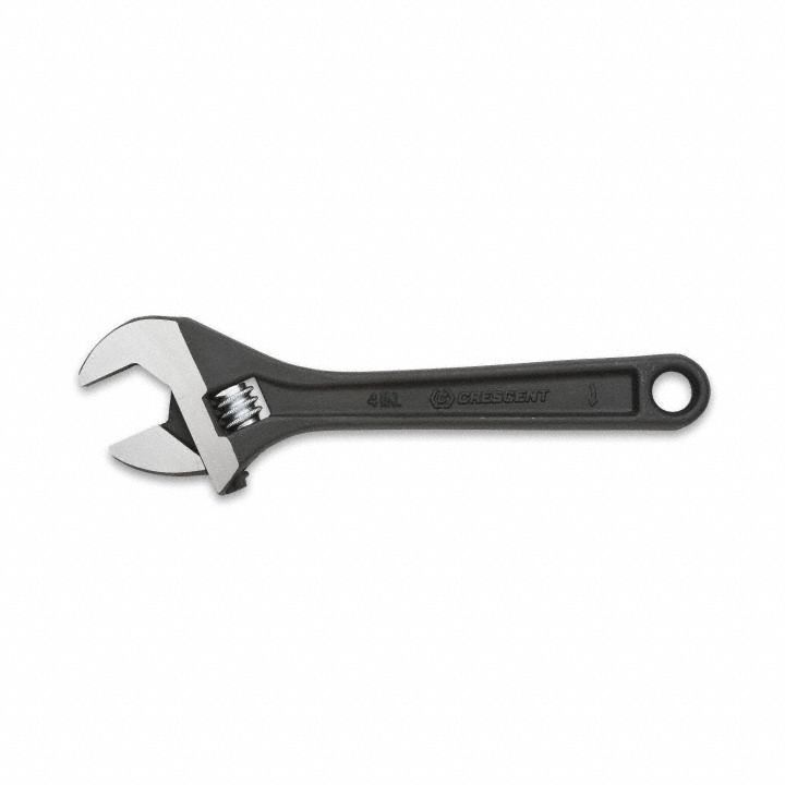 Adjustable Wrench 4in Black Oxide Finish