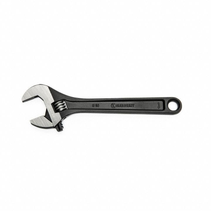Adjustable Wrench 8in Black Oxide Finish