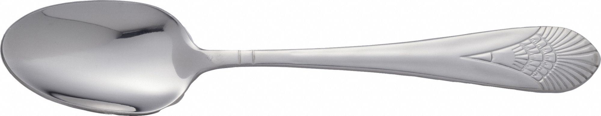 Table/Serving Spoon: Cosmopolitan, 18/0, Stainless Steel, 8 1/2 in Overall Lg, Silver