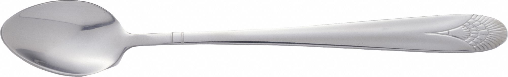 Ice Tea Spoon: Cosmopolitan, 18/0, Stainless Steel, 7 3/4 in Overall Lg, Silver