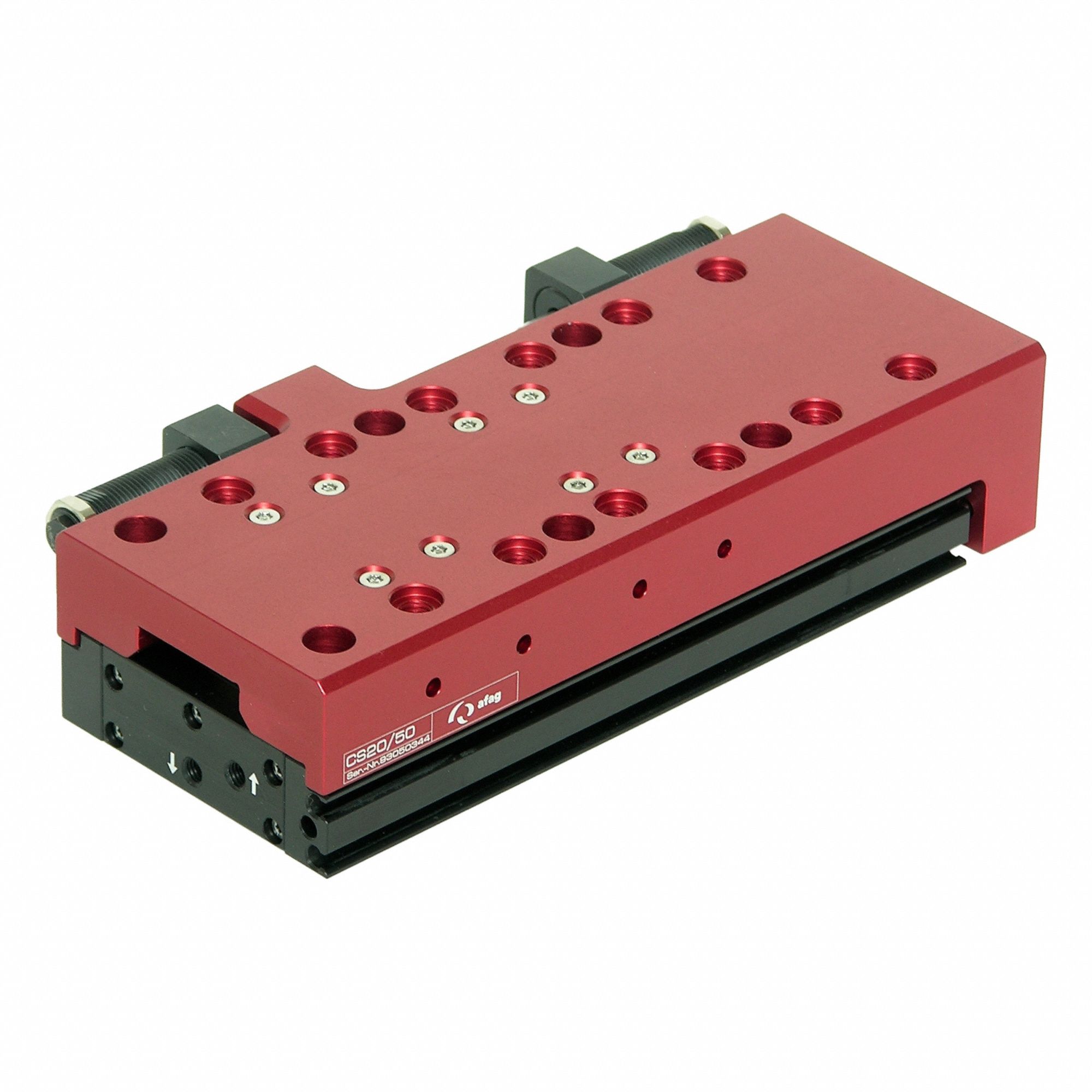 Slide: 50 mm Stroke Lg, 16 mm Bore Dia, Mfr Part # 50100711, AF-CS Series, Metric