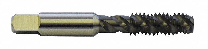 BLUE MERLIN MACHINE TAP, SPIRAL FLUTE, M12.0 X 1.75, 89 MM L, 9 MM DIA