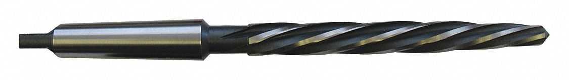 BRIDGE REAMER, BRIGHT (UNCOATED), BLACK, HIGH SPEED STEEL