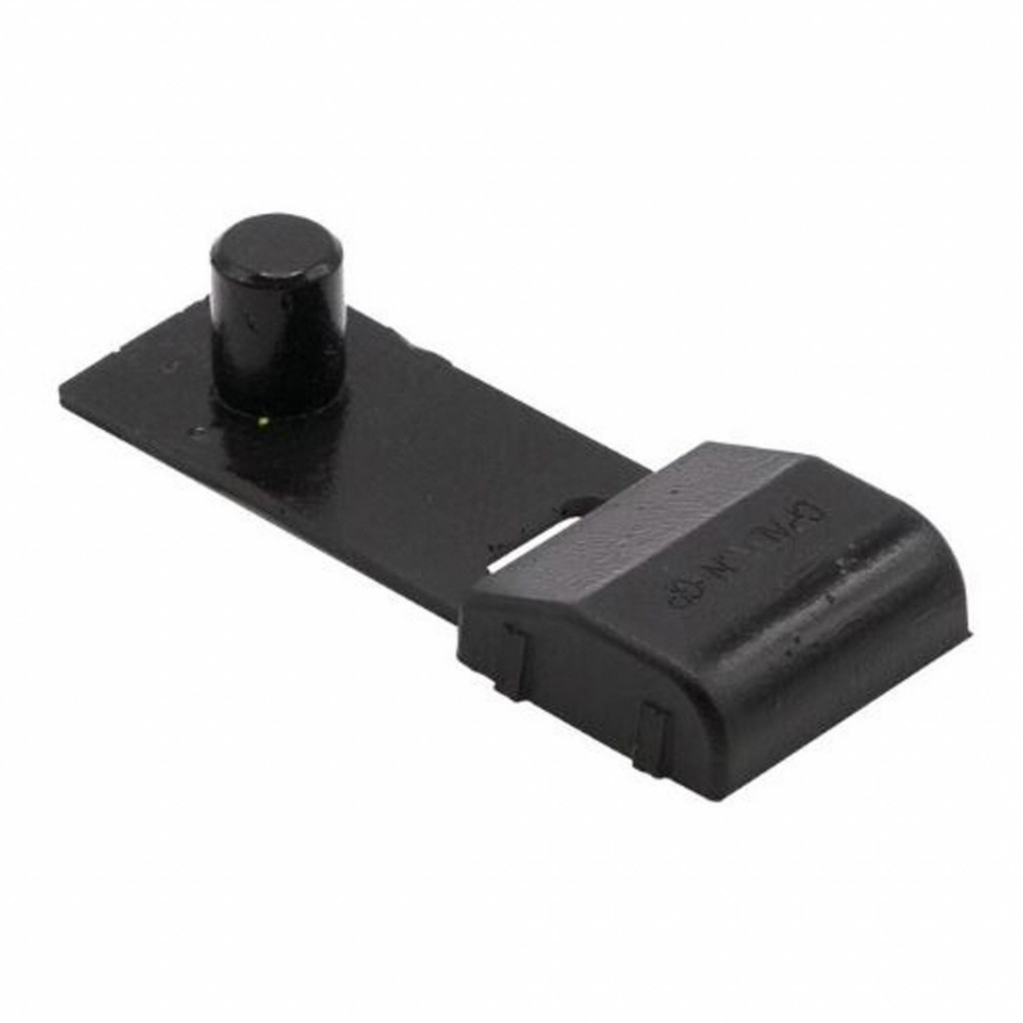 ADA RAMP CONNECTOR, URETHANE, BLK, 40,300 LB/AXLE, 4 IN W, 1⅜ IN H, 3-CHANNEL