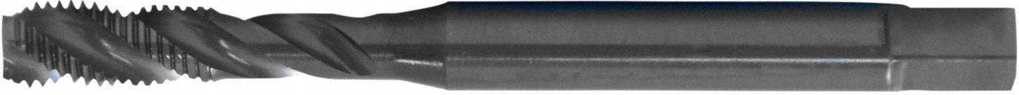 Spiral Flute Tap: M8x1.25 Thread Size, 35.00 mm Thread Lg, 90.00 mm Overall Lg, Right Hand