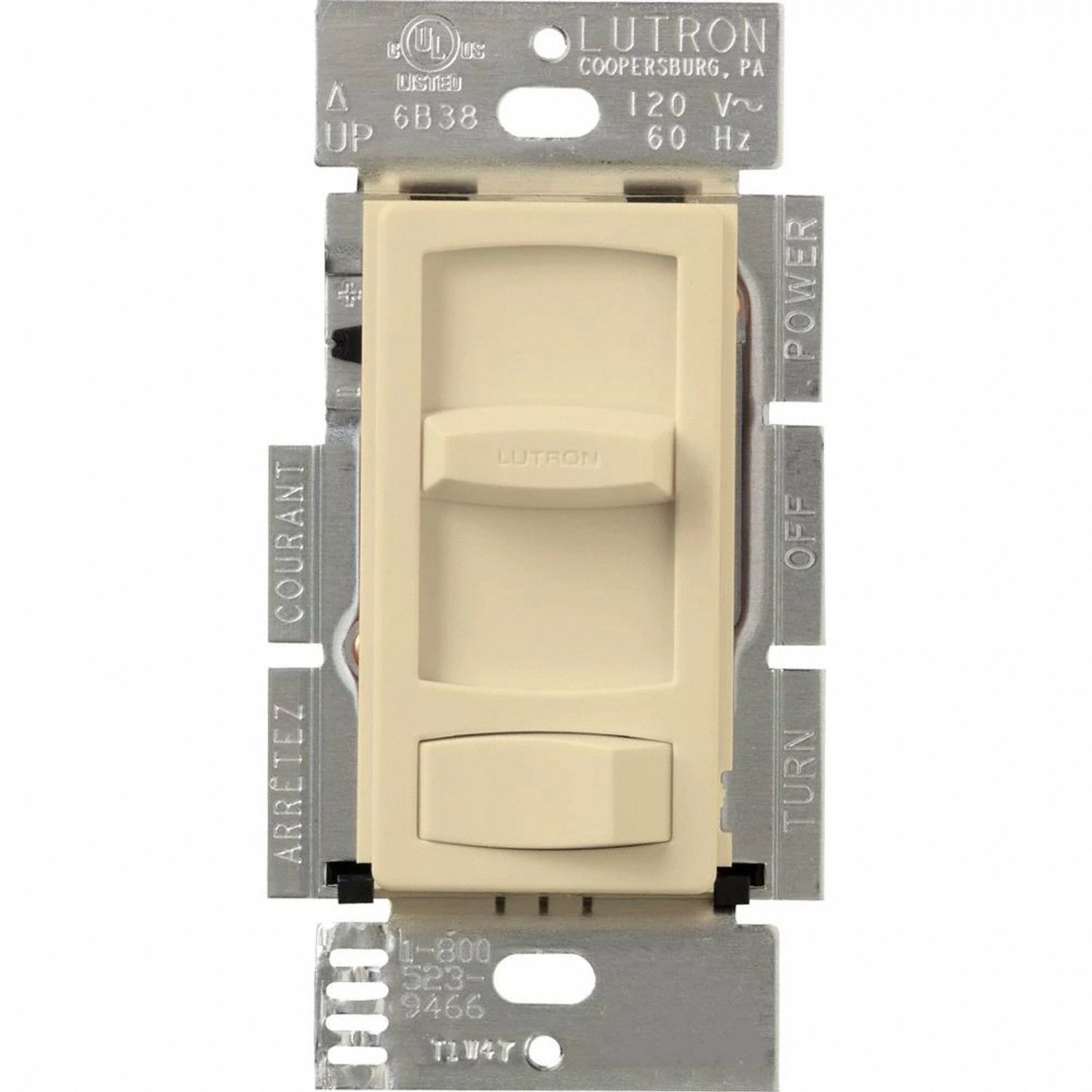 Lighting Dimmer Slide Decora 300W Ivory