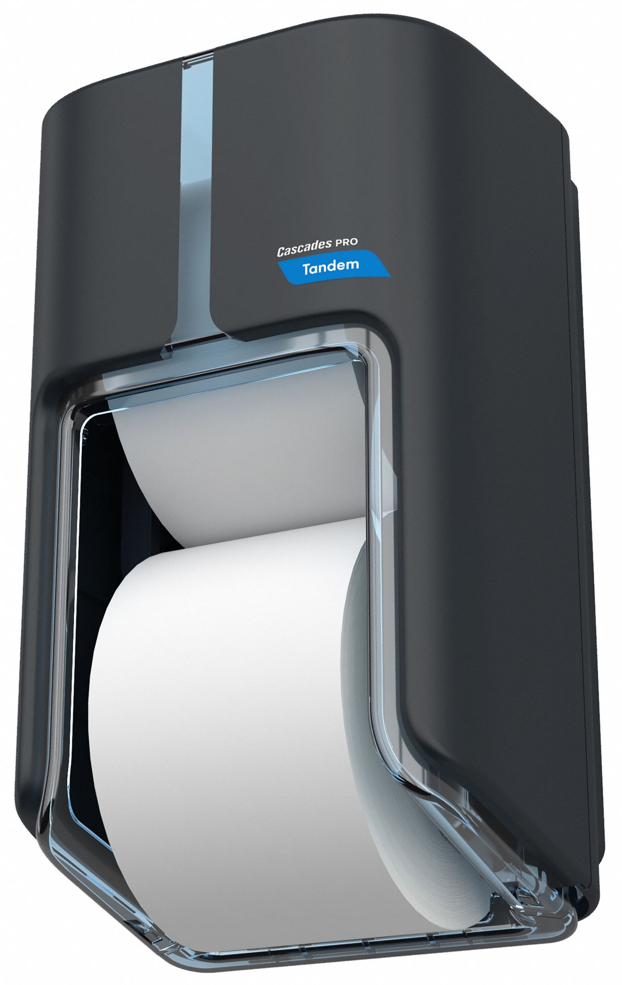 CASCADES PRO TOILET PAPER DISPENSER, HIGH CAPACITY, VERTICAL DOUBLE RL