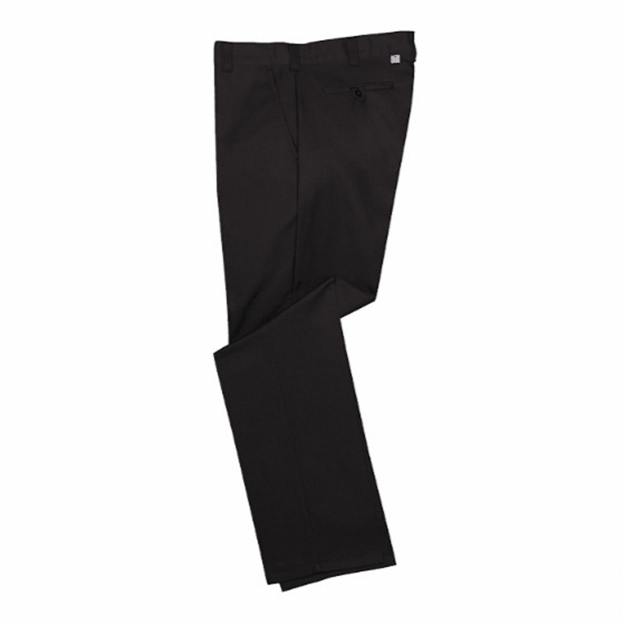 2947 WORK PANTS, BLACK, 36 X 36 IN, LOW RISE, ZIPPER, 35% COTTON/65% POLYESTER, 7.5 OZ