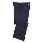 2947 WORK PANTS, NAVY, 46 X 33 IN, LOW RISE, ZIPPER, 35% COTTON/65% POLYESTER, 7.5 OZ