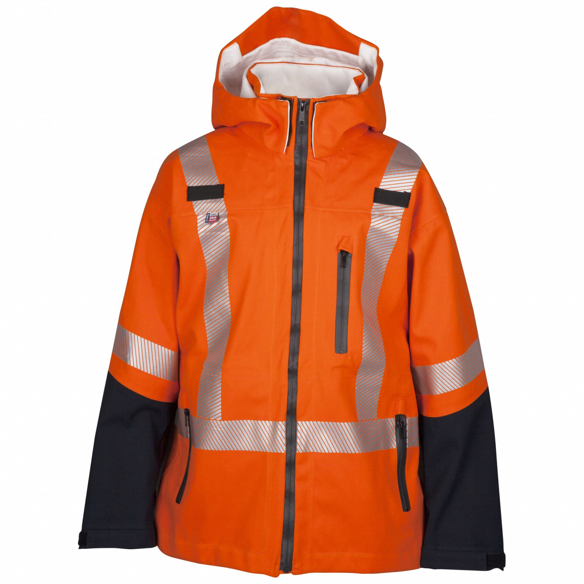 BIG BILL HI VIS FR RAIN JACKET CSA UNISEX SZ 4XL TALL ORNG ARAMID EPTFE LYOCELL MODACRYLIC 23667 CTI38MTSV4XTO 38MTSV 4XT O Grainger Canada