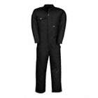 COVERALL,GREEN,COTTON TWILL/POLYESTER