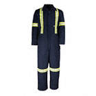 429 COVERALLS, NAVY, SIZE L, 35% COTTON/65% POLYESTER, 7.5 OZ FABRIC WEIGHT