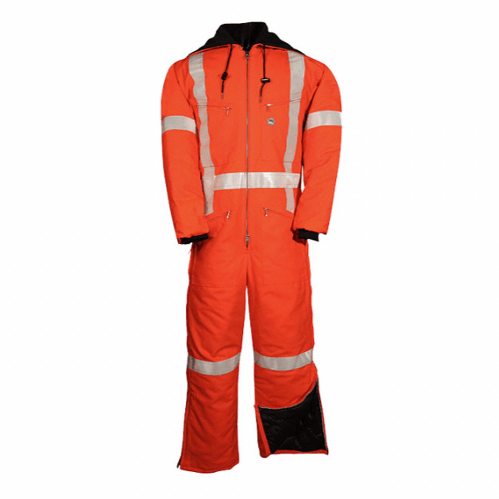 COMBINAISON DE LUXE 804CRT,ORANGE,3TG,CAPUCHE AVEC CORDON DE SERRAGE,100% COTON FILÉ,TOILE DE COTON