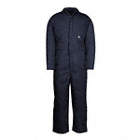 837 COVERALLS, NAVY, 3XL TALL, COTTON/POLYESTER, 7.5 OZ, INSULATED, HEAVYWEIGHT