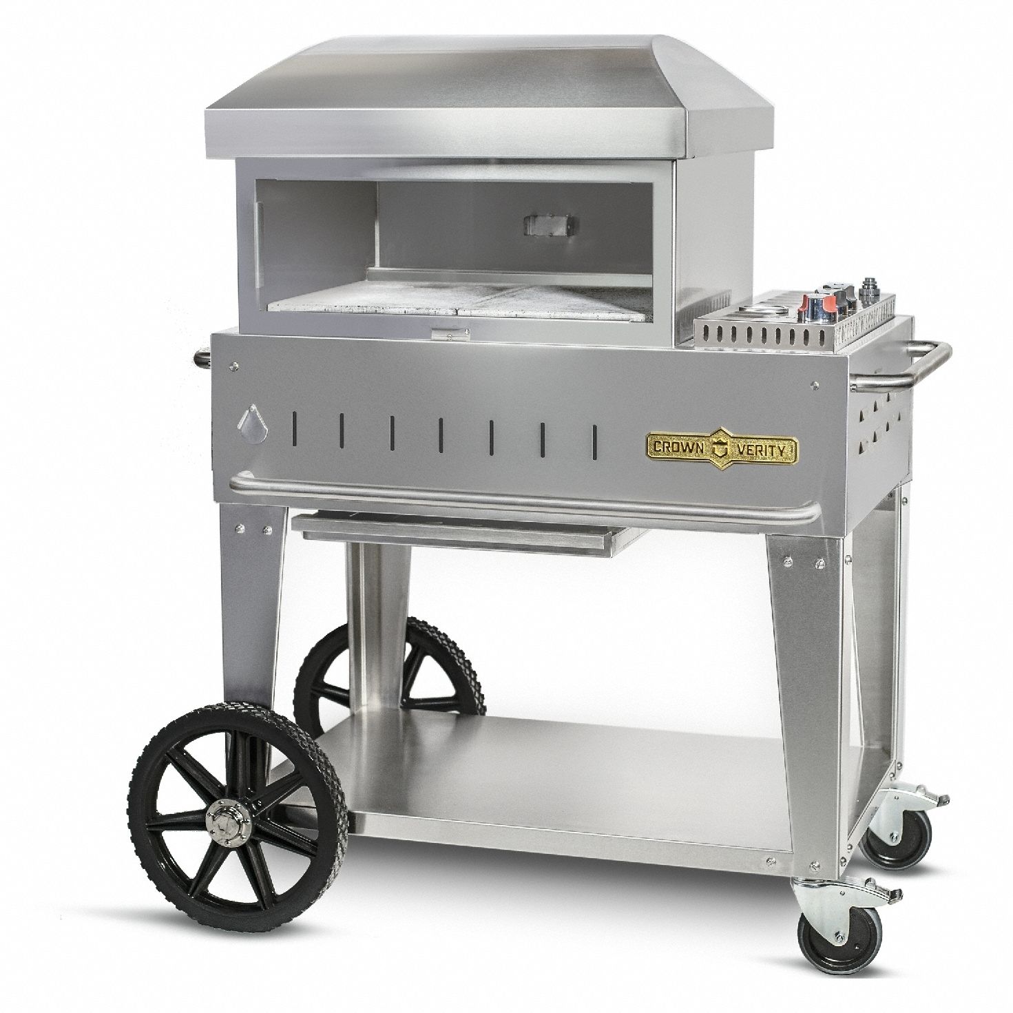 Propane, 2 Burners, Propane Grill 817G23CVPZ24MB Grainger