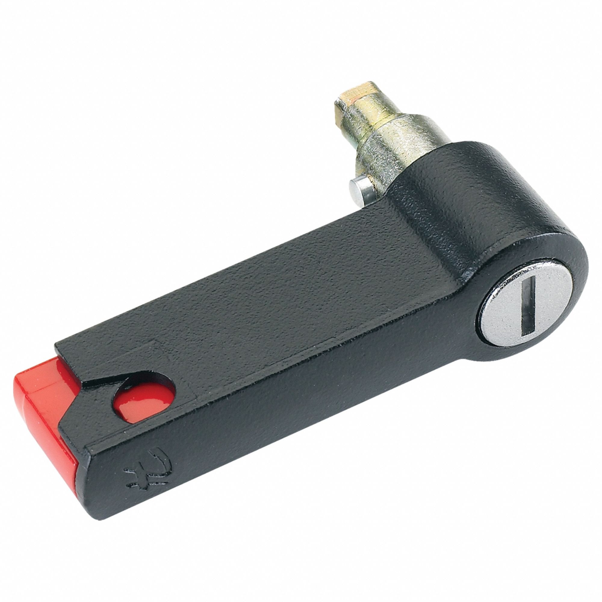 Padlock Handle Locking The Enclosure