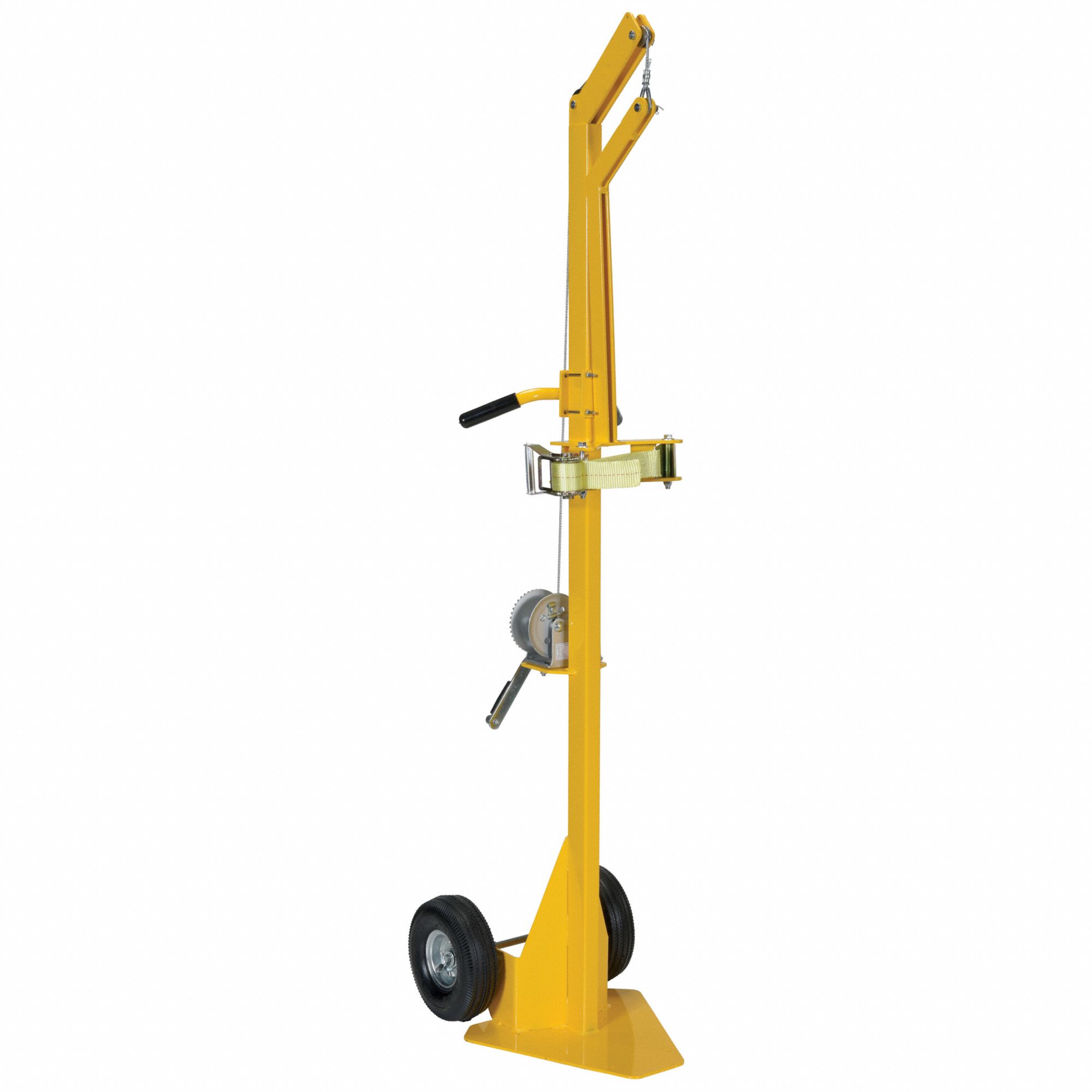 300 lb Load Capacity, Strap, Manual Cylinder Platform Lift Truck