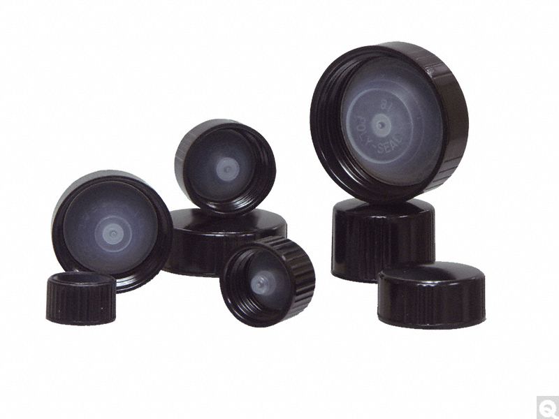 Lab Bottle Caps - Poly Cone Cap PK1600