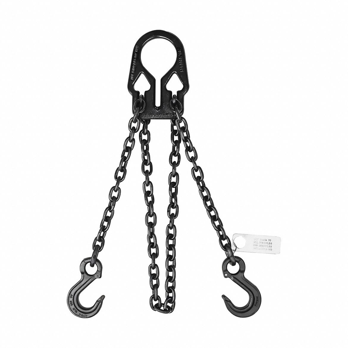 DAYTON, 3/8 in Chain Trade Size, 80 Chain Grade, Chain Sling - 4PGW5|4PGW5  - Grainger, image size:1170x1170