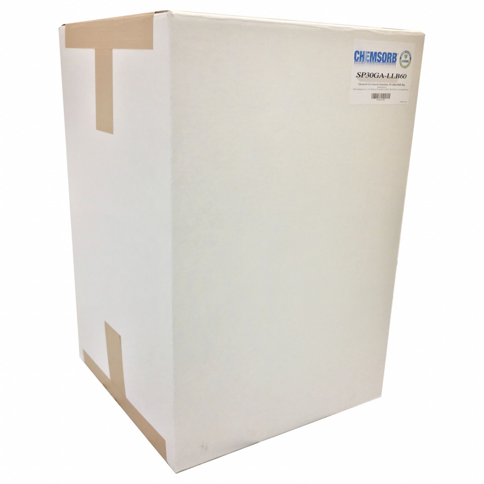 Loose Absorbent: 60 lb Volume Absorbed per Pkg., 60 lb Wt, Drum, Silica Free, Non-Abrasive