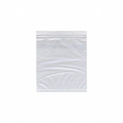 Reclosable Bag: 2 mil Thick, 8 in Wd, 10 in Lg, Hang Hole Not Included, 1, 000 PK