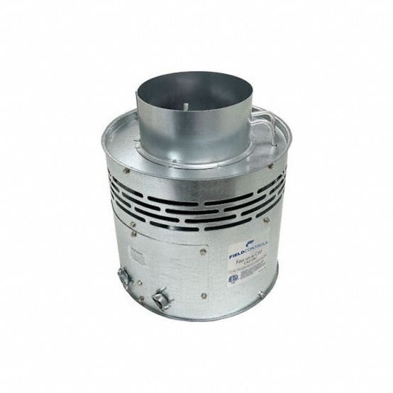Combustion Air Intake System: 325 cfm Max, 4 in / 10 in Inlet/Outlet, 4, 50, 000 BtuH, 24V DC