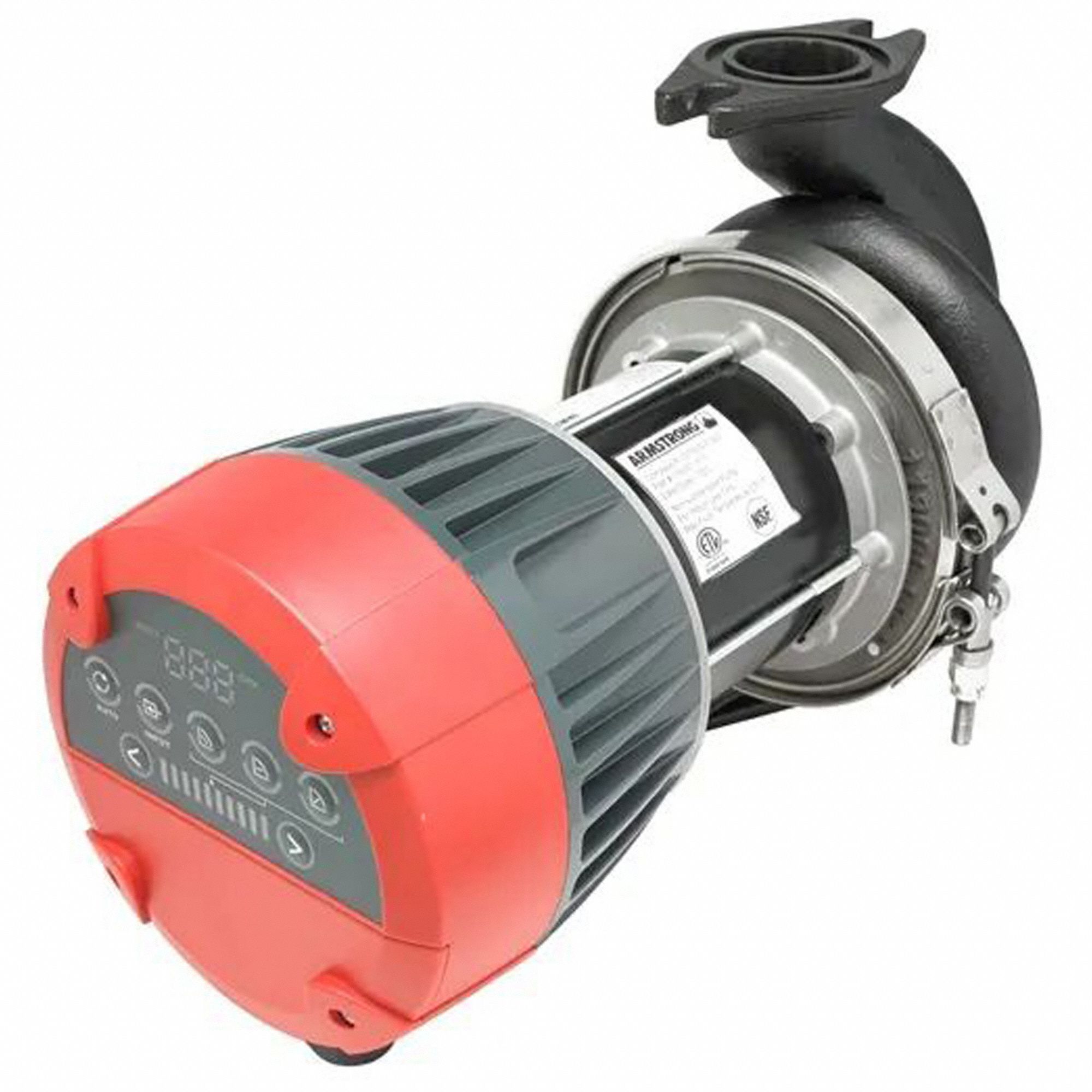 Circulating Pump: 1/6 hp HP, 120V AC, Stainless Steel, Variable, 45 gpm, 40 ft Max. Head, Inline