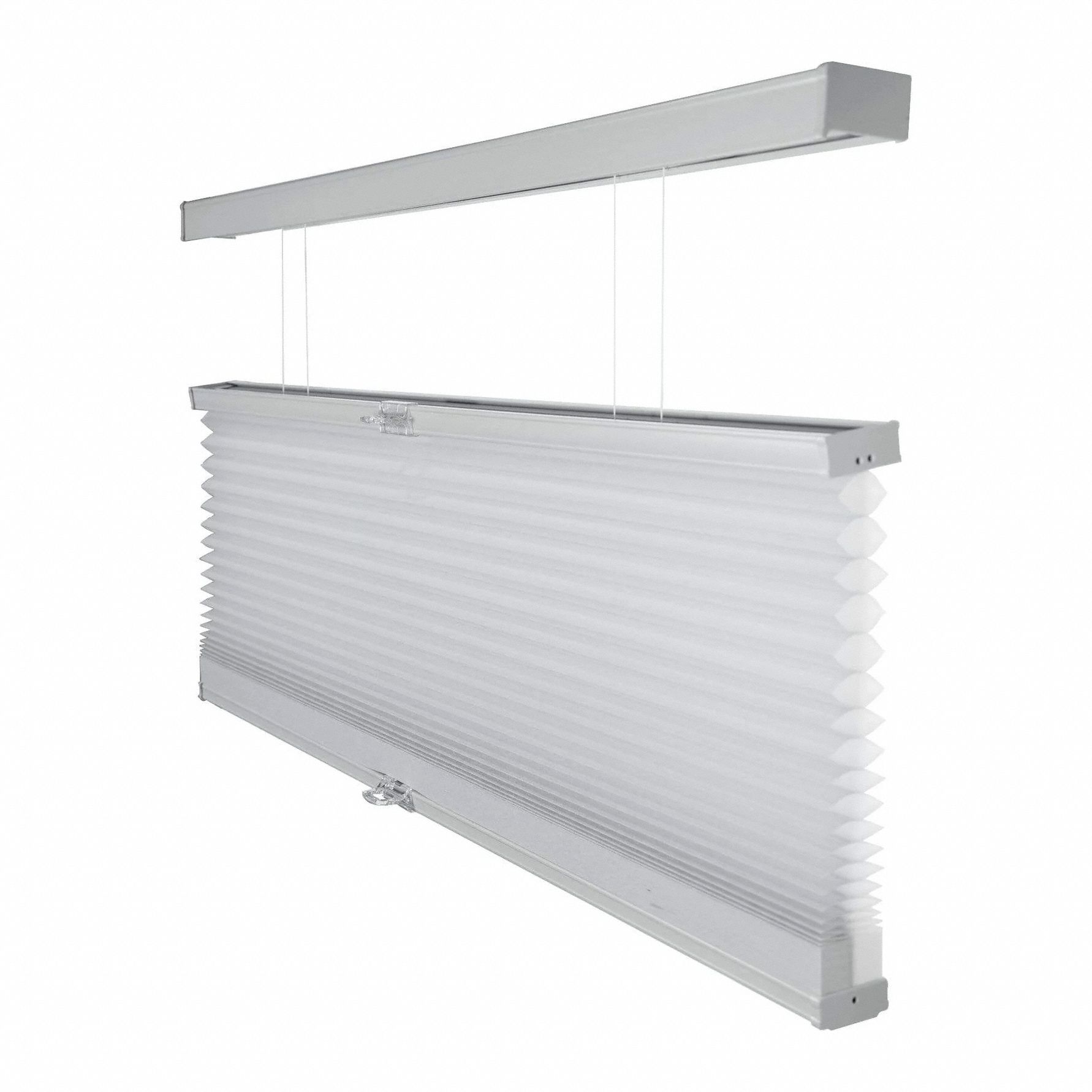 Top-Down Bottom-Up Cordless Cellular Shade: Light Filtering, 48 in Ht, 23 in Wd