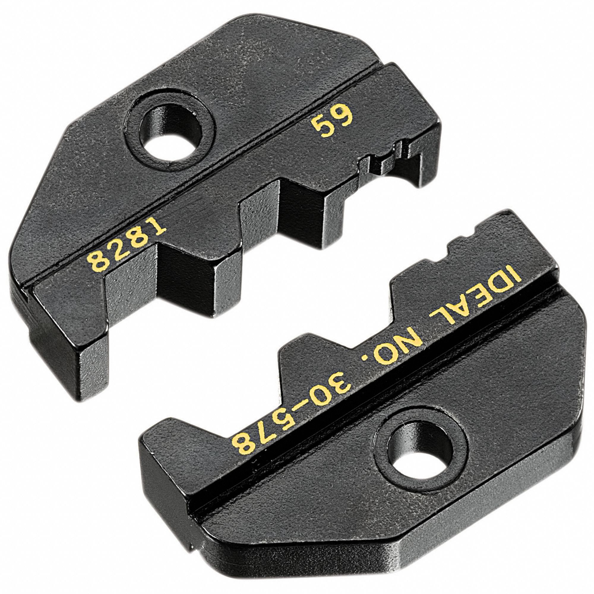 Voice and Data Crimping Die: RG59/RG6, Hex Crimp Plugs and Connectors, 30-506, 2 Dies in Set