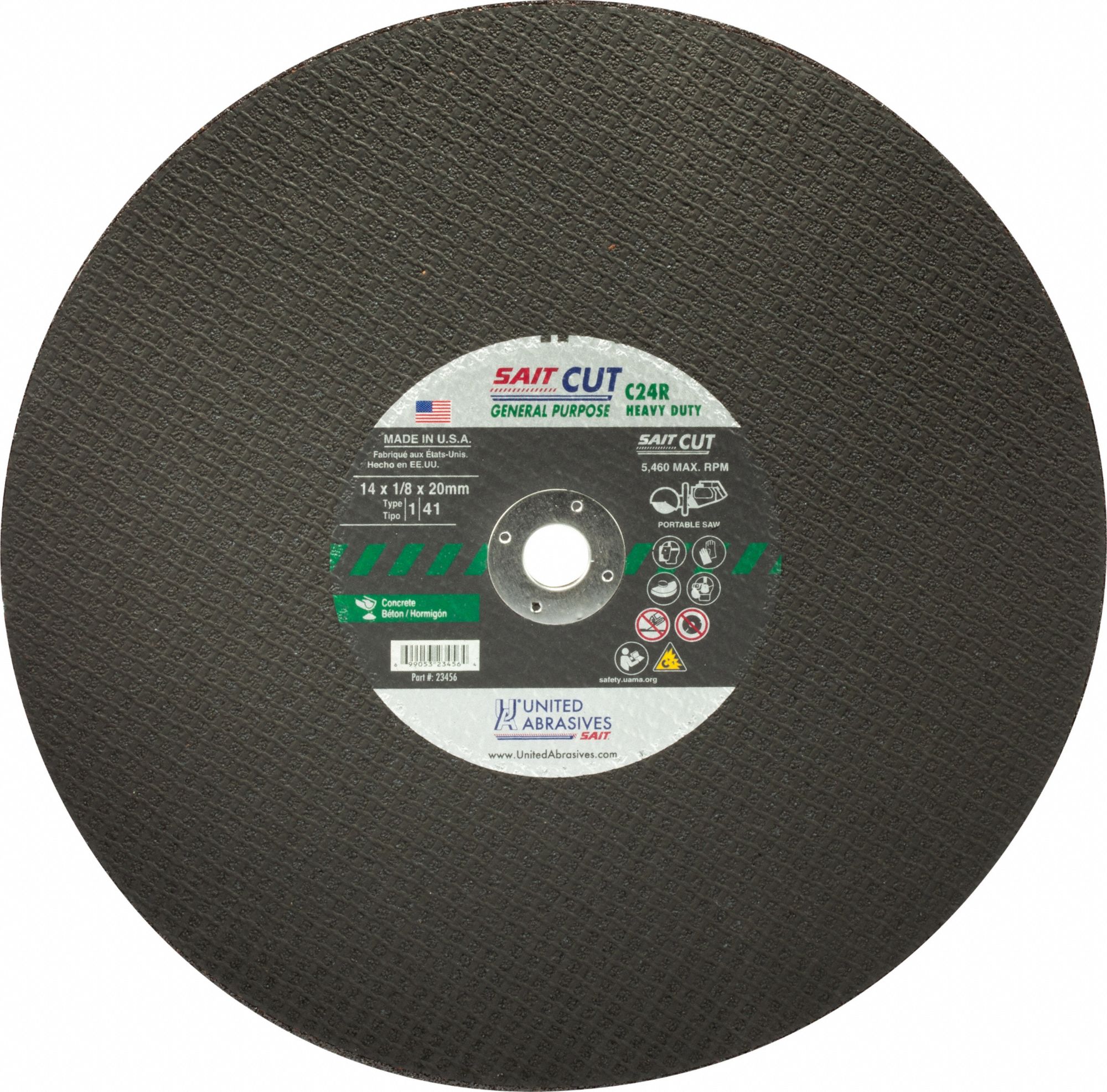 Abrasive Cut-Off Wheel 1 Connect. C24R