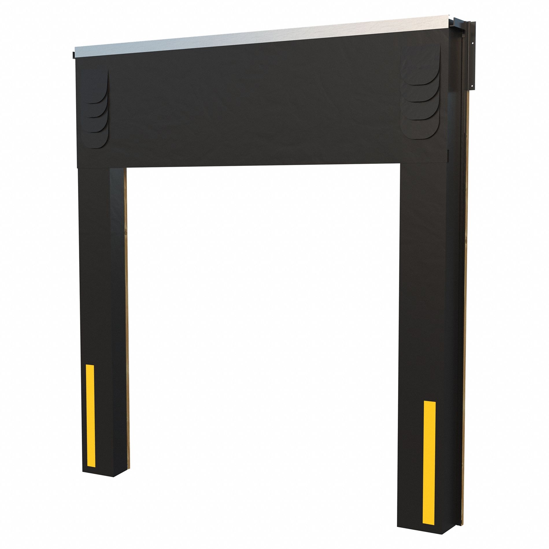 DOCK SEAL/SHELTER COMBINATION, DOCK SEAL WITH SHELTER, 7½ FT TO 10 FT, 8 FT TO 8 FT, WOOD