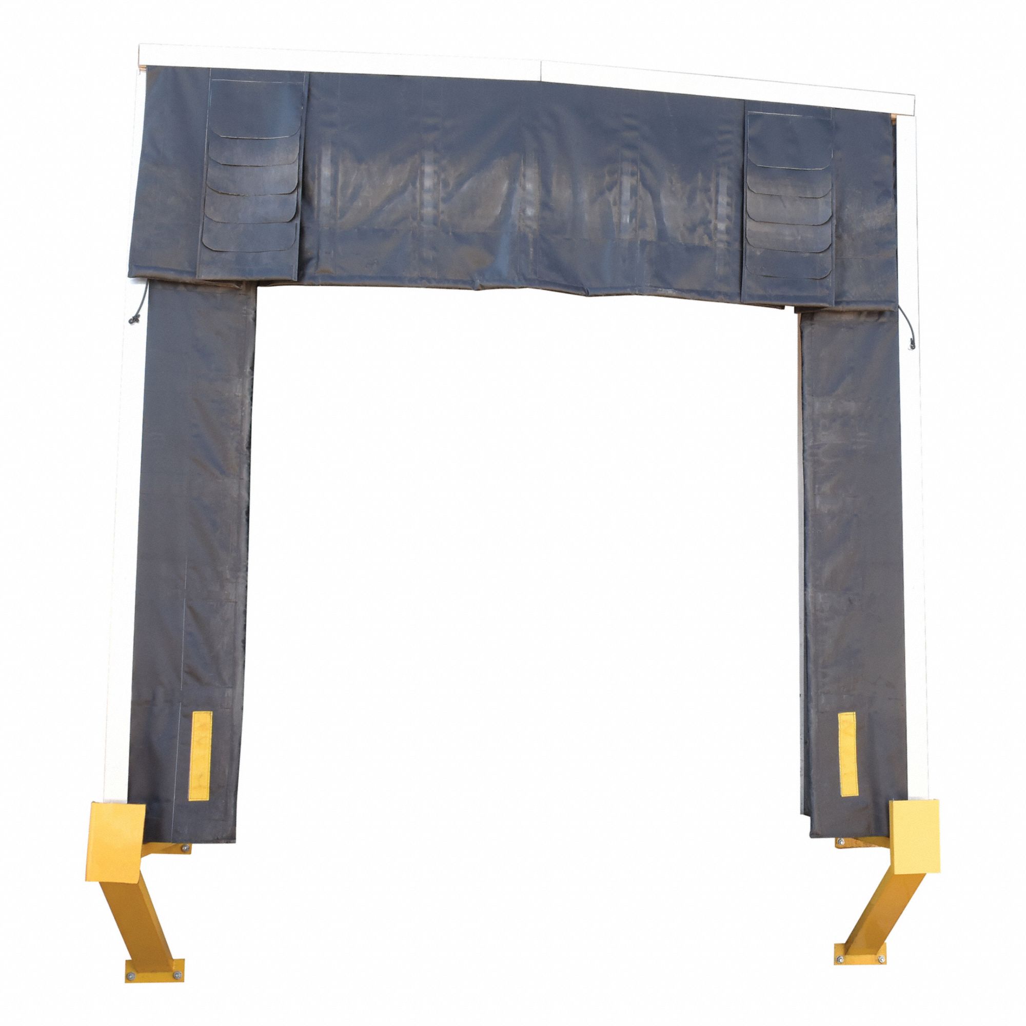 DOCK SHELTER, DOCK SHELTER, 7½ FT TO 10 FT, 7½ FT TO 10 FT, 2 FT PROJECTION D, VINYL
