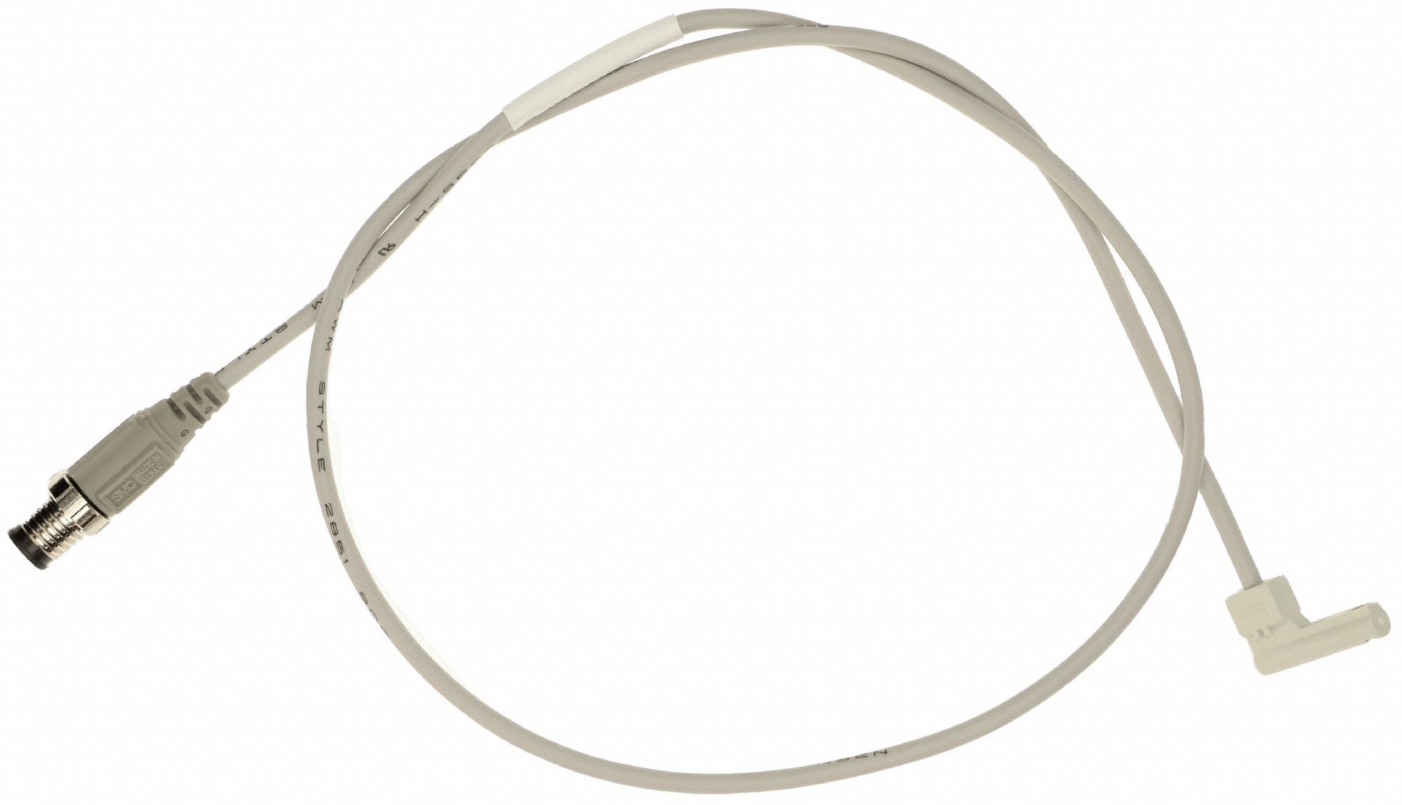 Perpendicular Solid PNP Direct: D-M9PVSBPC, Perpendicular Solid State Auto Switch, M8-4Pin, PNP