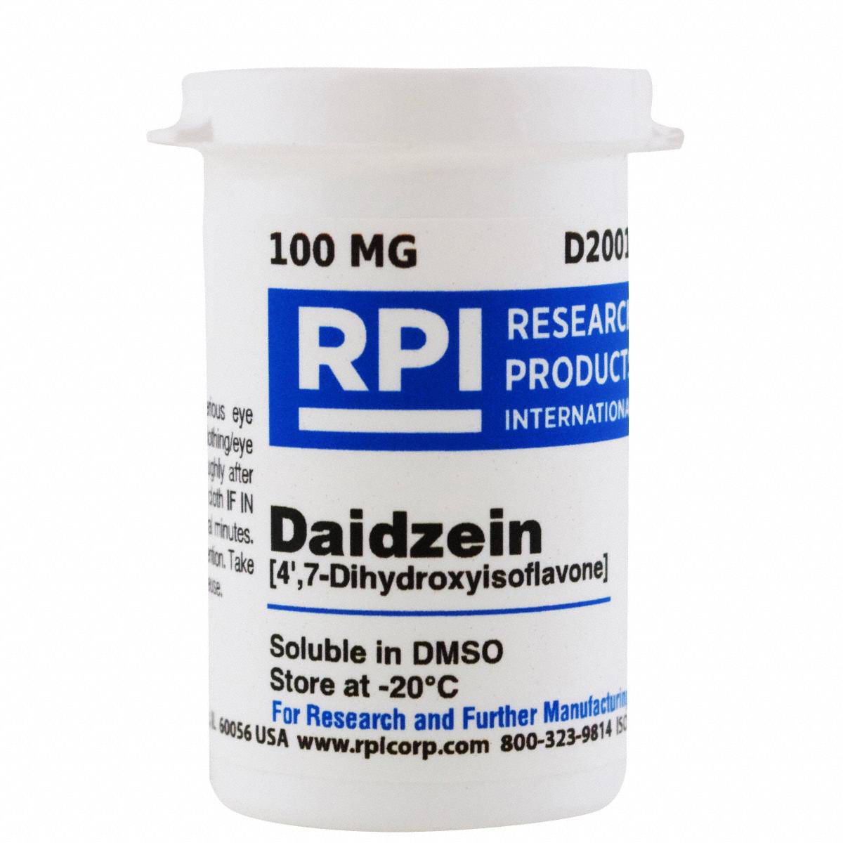 Daidzein (4, 7-Dihydroxyisoflavone), 100mg