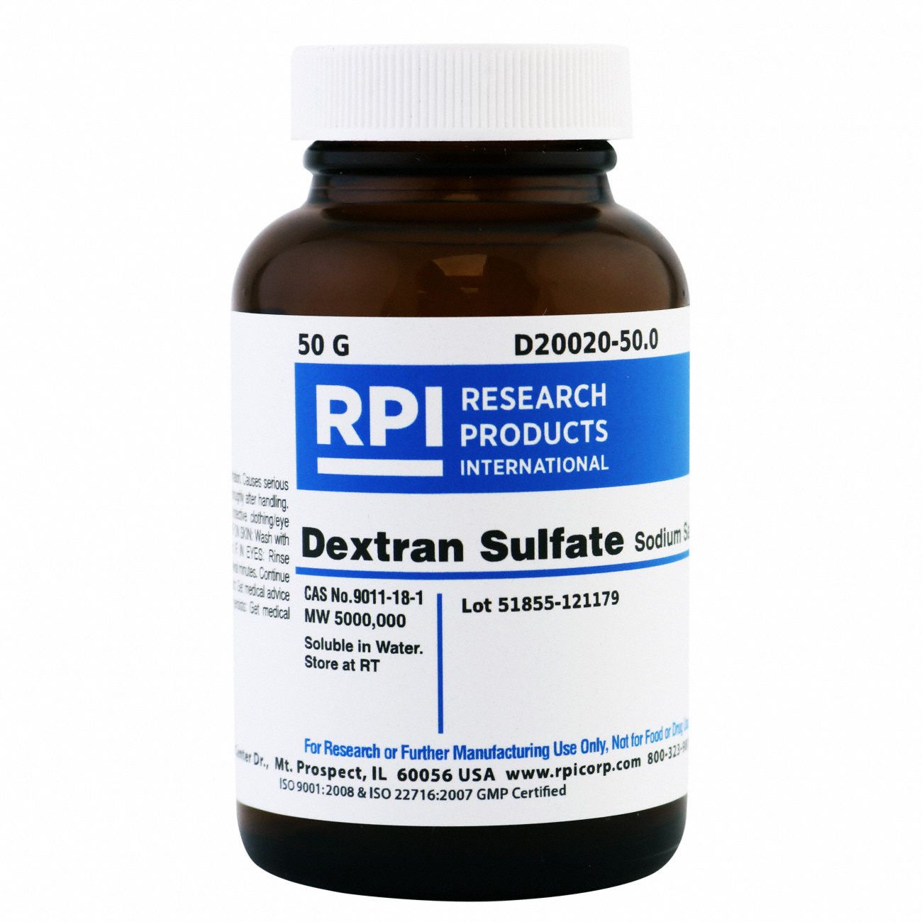 Dextran Sulfate, Sodium Salt, 50g