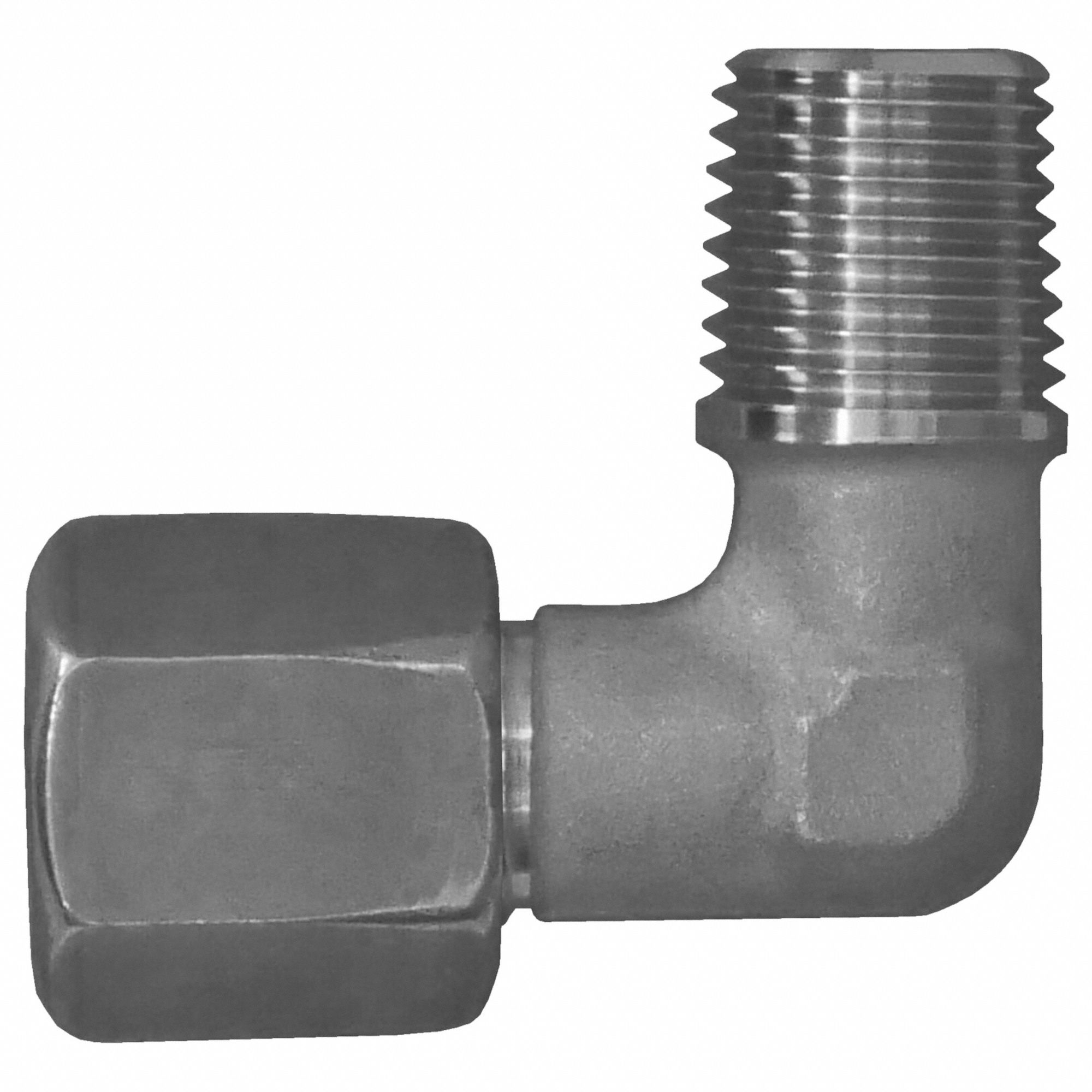 20S Stainless steel 90 deg Elbow Compression Fitting 400 Bar DIN 2353