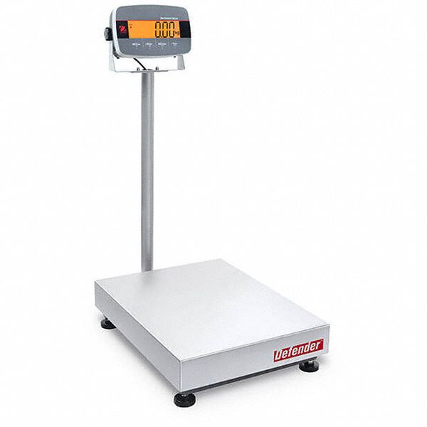 Bench Scale: 300 lb Wt Capacity, 27 in Weighing Surface Dp, 16 1/2 in Weighing Surface Wd