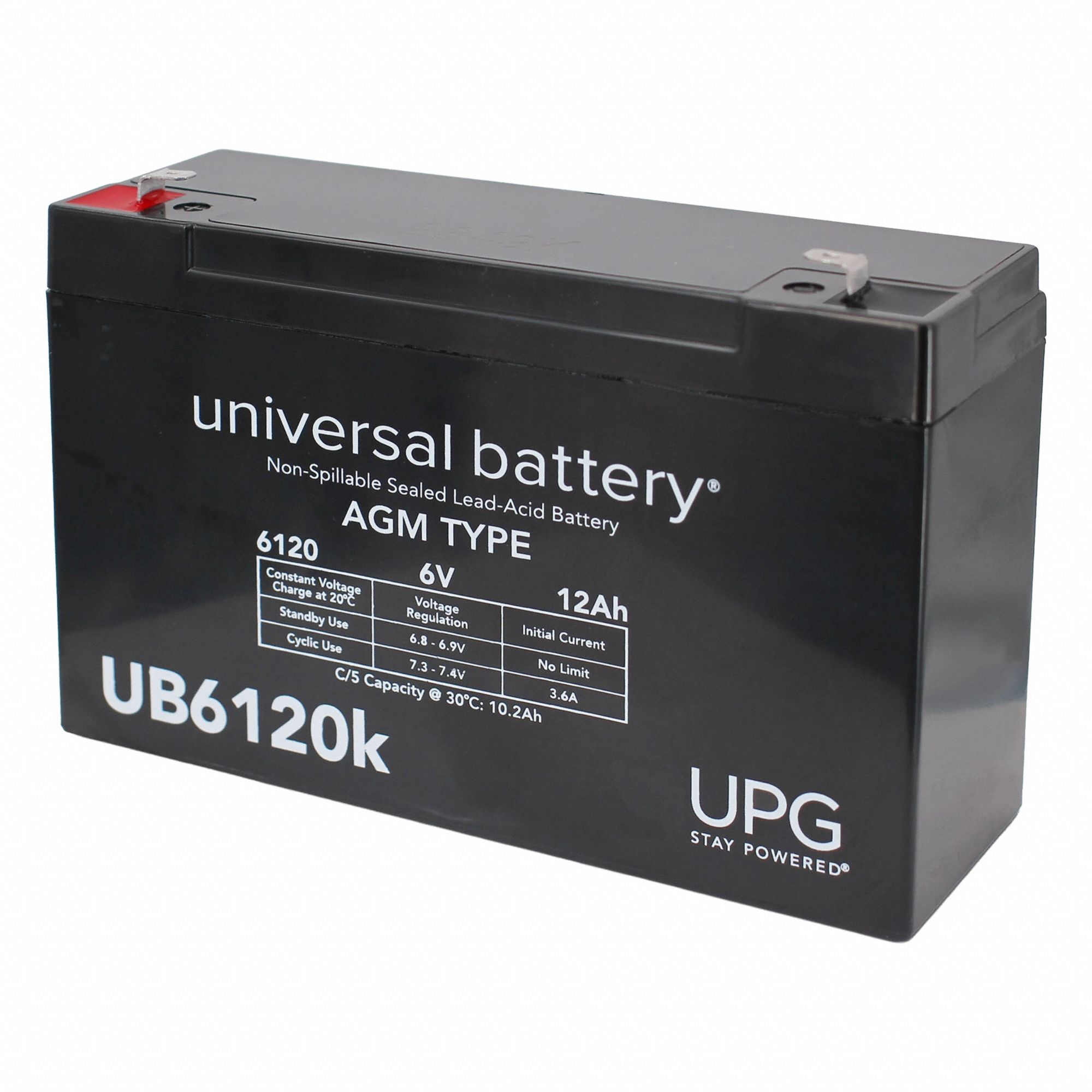 6V 12Ah F1 Battery