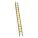 EXTENSION LADDER, 28 FT LADDER SIZE, FIBREGLASS, 375 LB LOAD CAPACITY, 67 LB W, 2 SECTIONS