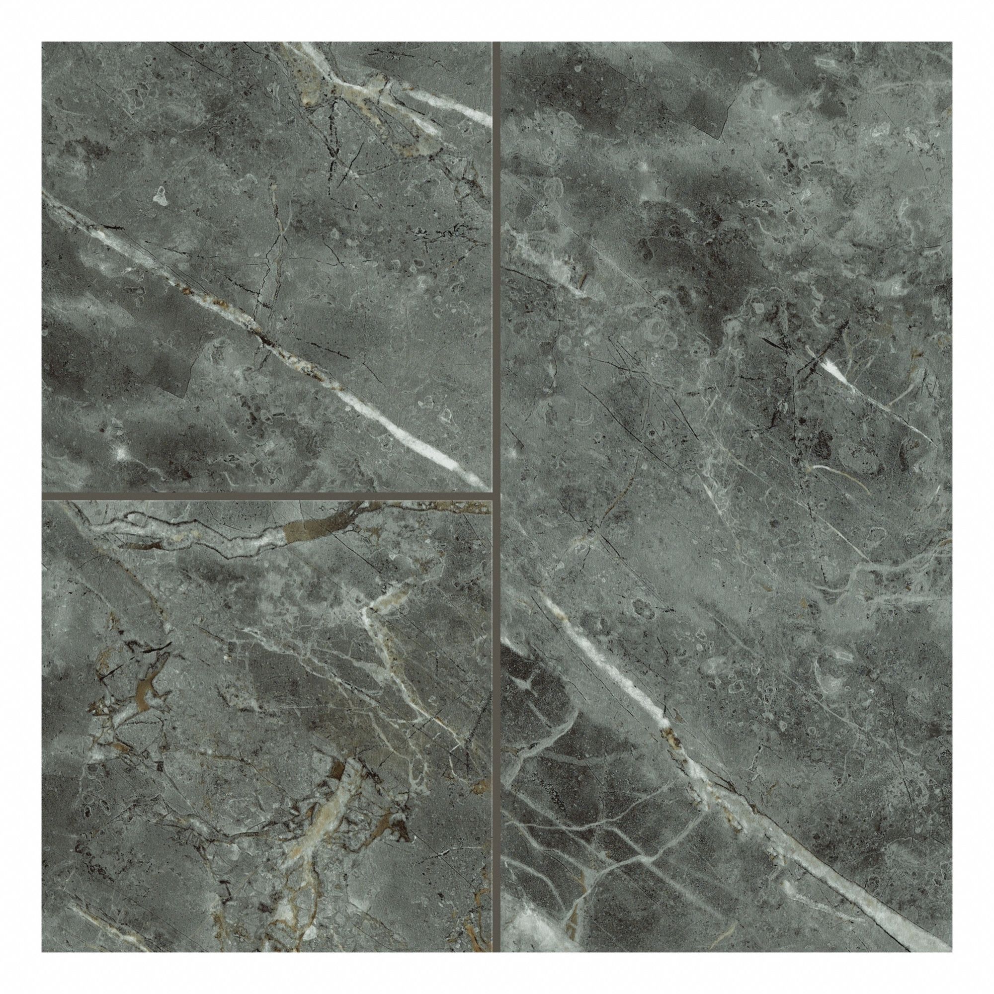 Floor Tiles: Nightfall, Tivoli Travertine, 12 in Tile Wd, Embossed, Rounded