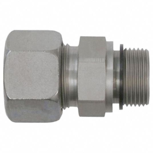 Compression Tube Connector: 1/8 Thread, Compression x MBSPP