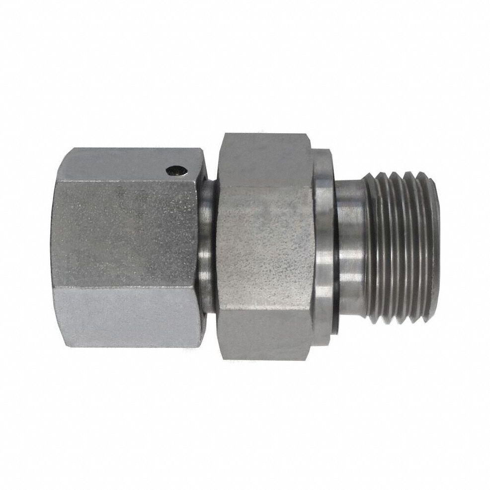 BRENNAN INDUSTRIES, 16 mm OD x 6 mm OD size, M24X1.5 x 3/8-19 Thread ...