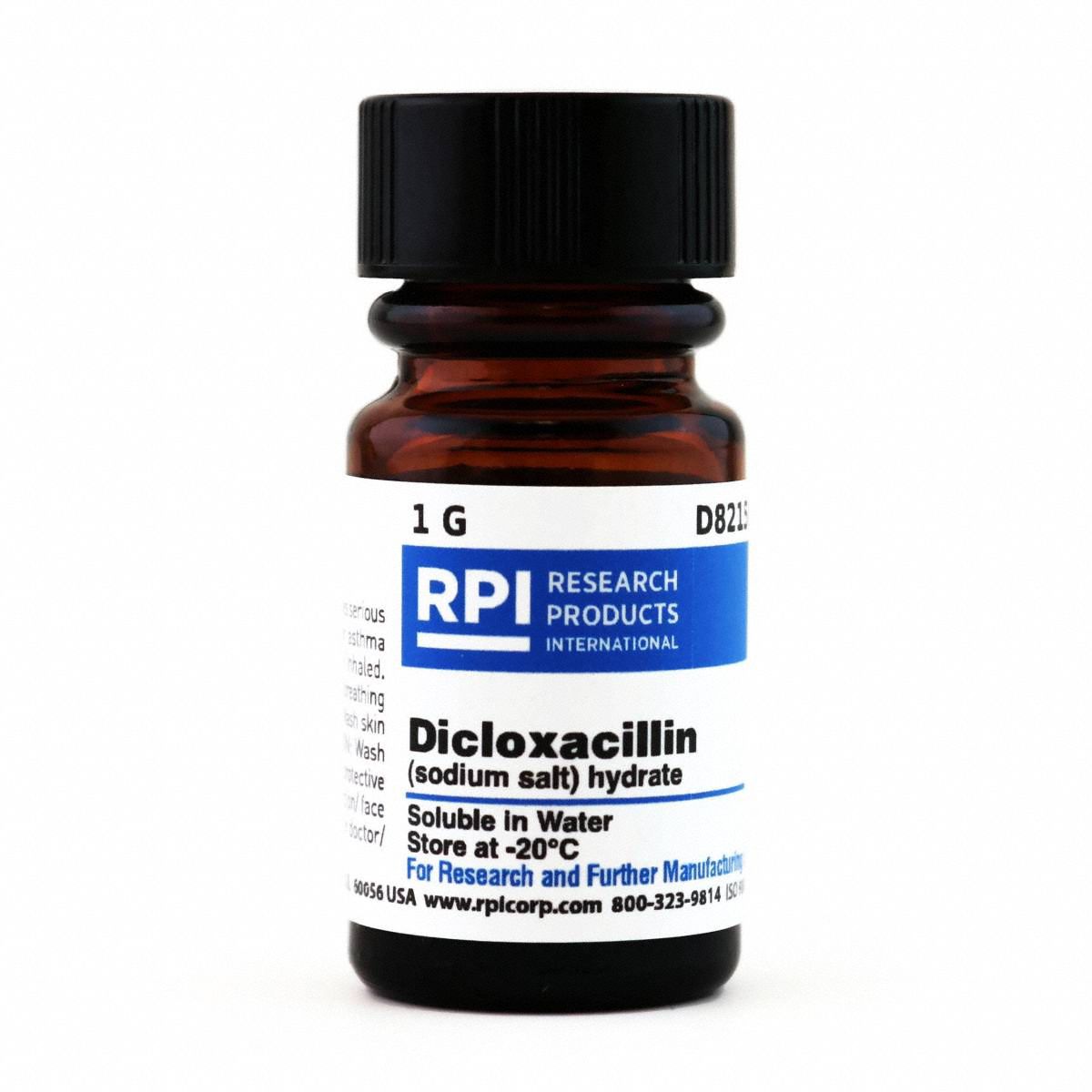 Dicloxacillin Sodium Salt Research or Further Manufacturing Use Only