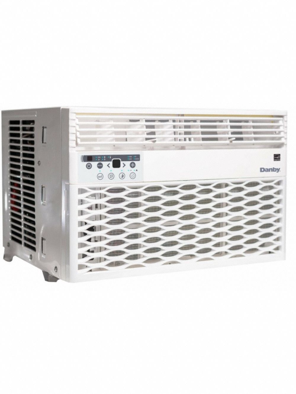 Window Air Conditioner: 550 sq ft, 12, 000 BtuH, 115V AC, 5-15P, 14 5/8 in x 19 in x 21 7/16 in
