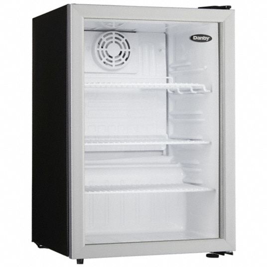 DANBY, Black, 2.6 cu ft Total Capacity, Beverage Cooler Refrigerator