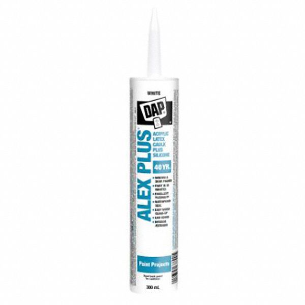 ALEX PLUS CAULK, ENVIRONMENTALLY FRIENDLY, WHITE, 162 ML