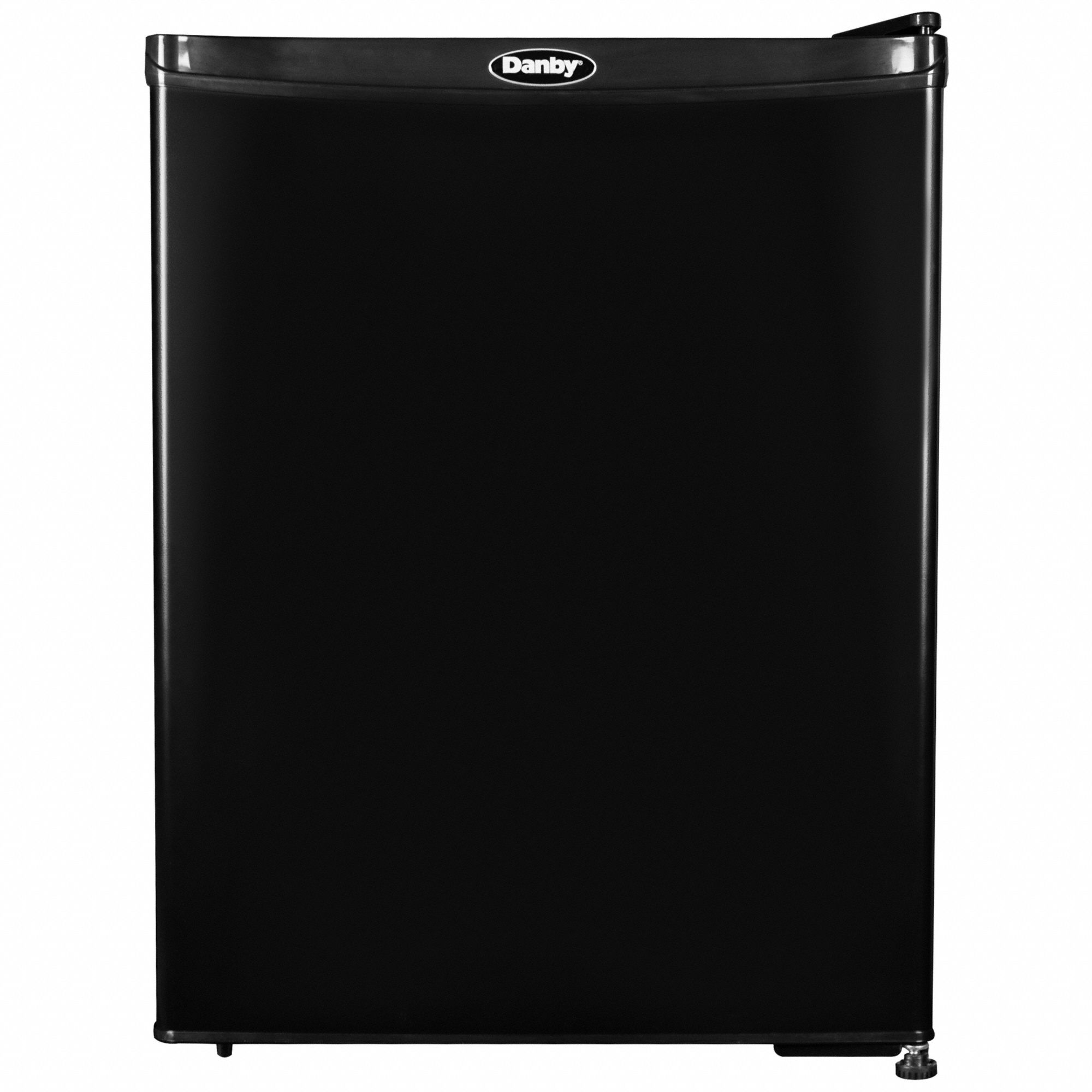 DANBY Mini Refrigerator Black, 2.3 cu ft Total Capacity, 2 Shelves