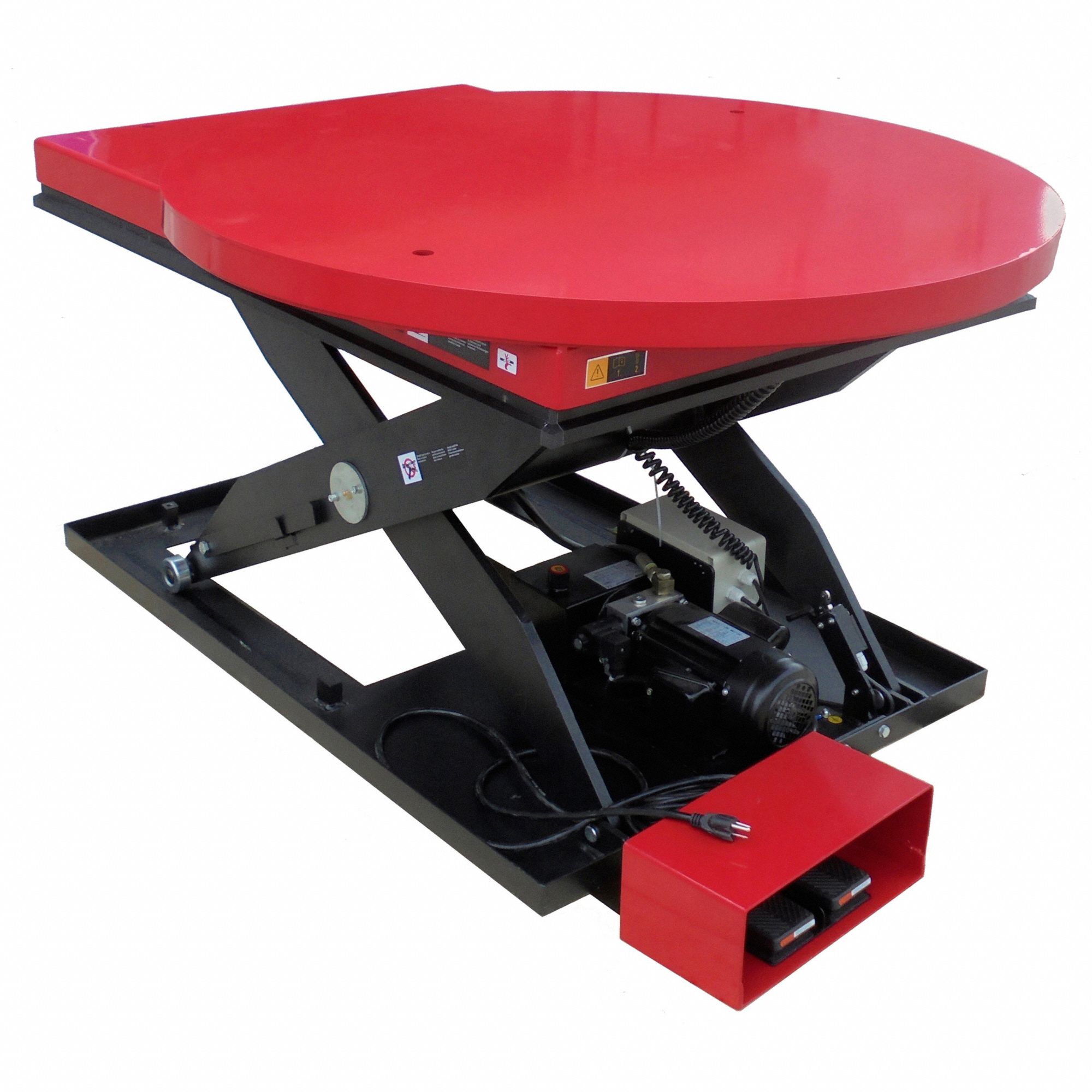 DAYTON, Electric, 2,000 lb Load Capacity, Scissor Lift Table 60NH63