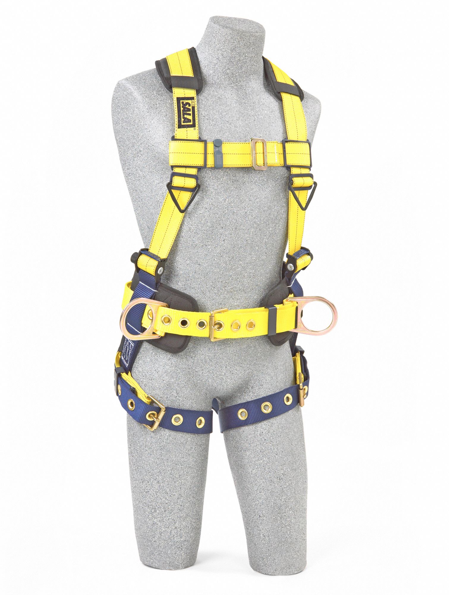 SAFETY HARNESS, S, 420 LBS, BACK/SIDE D-RING